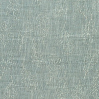 ANDREW MARTIN CURTAIN FABRIC Noble Oak 4.4 METRES MIST LINEN BLEND WOODLAND CO