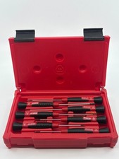 Juego de destornilladores electrónicos en miniatura con punta de estrella de 7 piezas (rojo) SGDEH70ESD
