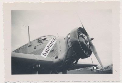 Foto Böblingen Flugplatz Flugzeug Junkers W 34 Vorkriegszeit  (2787n)