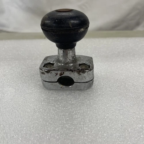 VINTAGE ACCESSORY SUICIDE STEERING KNOB Rubber Coated - Tractor, Rat Rod Hot Rod