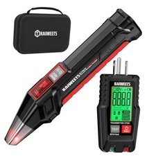 Circuit Breaker Finder with LCD Display, GFCI Outlet Tester, Electrical