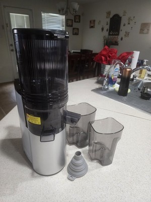 EanOruus Juicer Machines, 3-in-1 Cold Press Juicer with 6.5 Extra Large Chute...