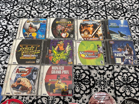 HUGE LOT SEGA DREAMCAST GAME LOT SOME RARE STREET FIGHTER EVOLUTION 2