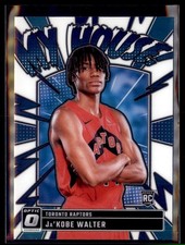 2024-25 Panini Donruss Optic Basketball JaKobe Walter Raptors 10 RC My House
