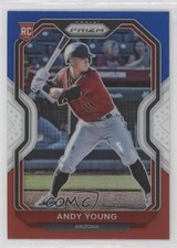 2021 Panini Prizm Red White & Blue Prizm Andy Young #61 2l4