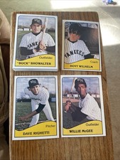 1979 TCMA West Haven Yankees set Willie McGEE Dave RIGHETTI Buck Showalter XRC