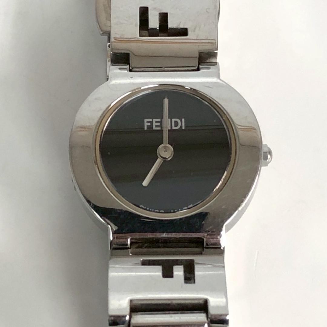 Fendi Women's Quartz Logo Bracelet Watch Used Authentic Stylish Accessories