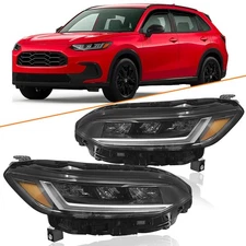 LED Headlight Assembly for 2023 2024 2025 Honda HR-V HRV Driver / Passenger Side