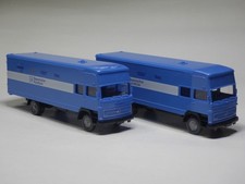 WIKING Konvolut 2x Mercedes 1620 Equipmentwagen 'Bayerischer Rundfunk'