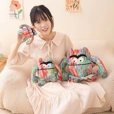 New Cute Funny Colour Monster Plush Doll Plush Toy Children's Pillow Doll Gift