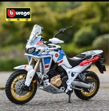 Bburago 1:18 Honda Africa Twin Adventure Motorcycle Modell Burago