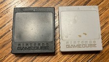 Official Nintendo GameCube Black Memory Card 251 Blocks DOL-014 Genuine OEM 59