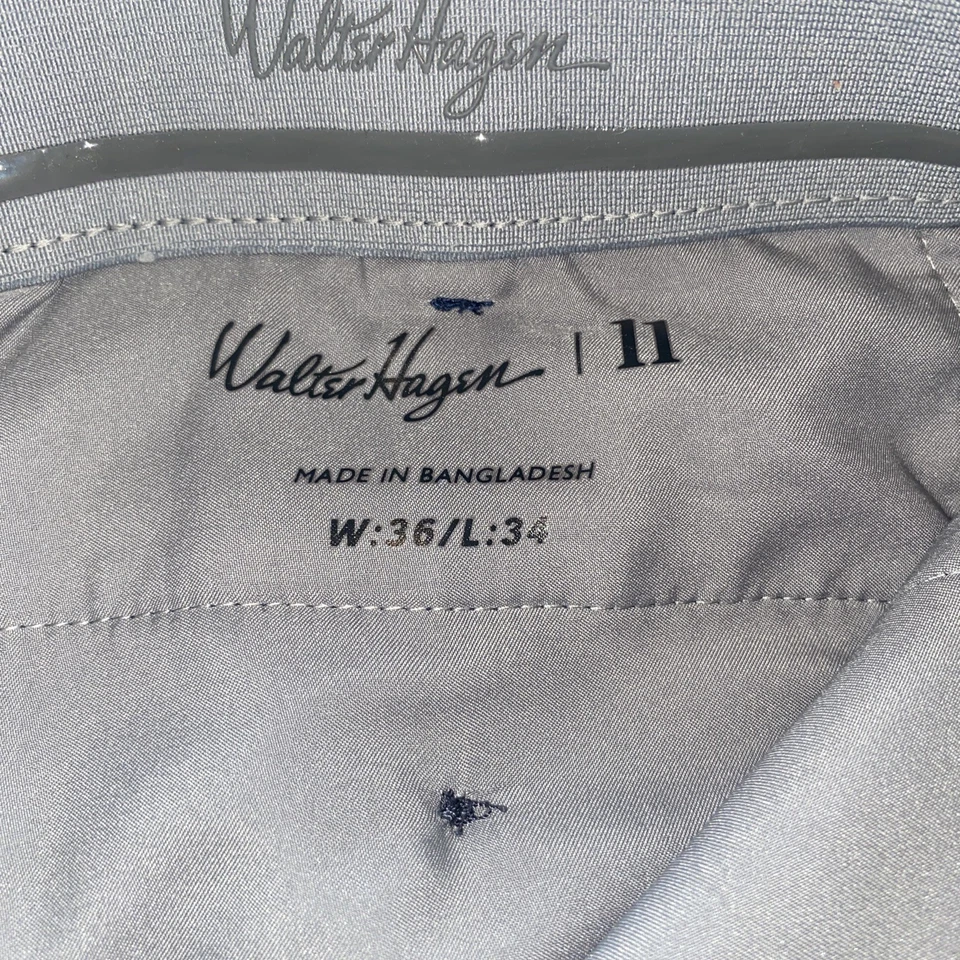 Walter Hagen 11 Men’s Golf Pants Size 36x34 Navy Blue - Image 4 of 4