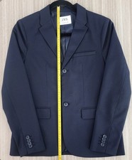 Zara Kids Tailored Blazer For Boys Sz 13-14 Blue