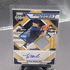 2021 Elite Extra Edition Kyle Muller Prospect Patch Auto Autograph