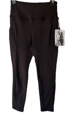 Kendall  Kylie Black Compression High Waisted Leggings Size Small