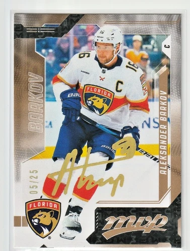 2026-27 Upper Deck MVP Super Script 10 ALEKSANDER BARKOV #05/25