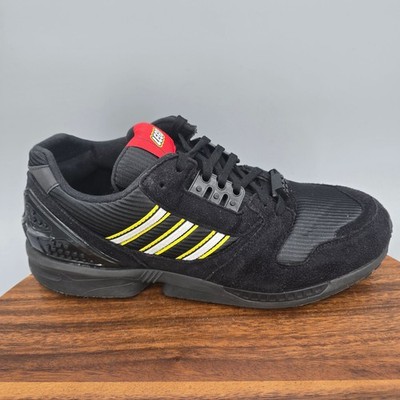 Adidas ZX 8000 Lego Bricks Shoes Mens 10 Black Low Top Sneakers Read Description