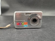 Pentax Optio E50 8,1-MP 3x-Zoom Digitalkamera - Silber - Vintage