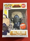 Funko Pop My Hero Academia All for One #647 Fugitive Toys Exclusive!!