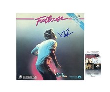 Footloose Signed Laserdisc Movie by Kevin Bacon JSA COA Certified Autographed