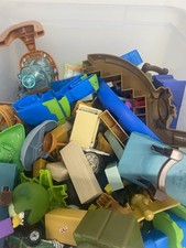 Angry Birds Toy Lot Mixed Plastic Rubber Mcdonalds Mattel Cards Large