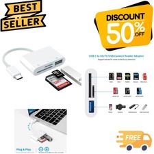 Compact USB C SD Card Reader with Fast Transfer Speed – Ideal for All Devices