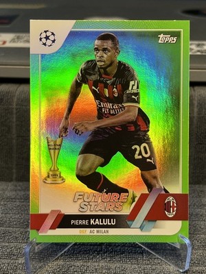Pierre Kalulu - 2022-23 Topps Flagship UCC #93 - Neon Green Future Stars /199
