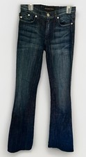 ROCK & REPUBLIC Women’s MARISSA Bootcut Blue Jeans Size 27 Vintage 🇺🇸 USA MADE