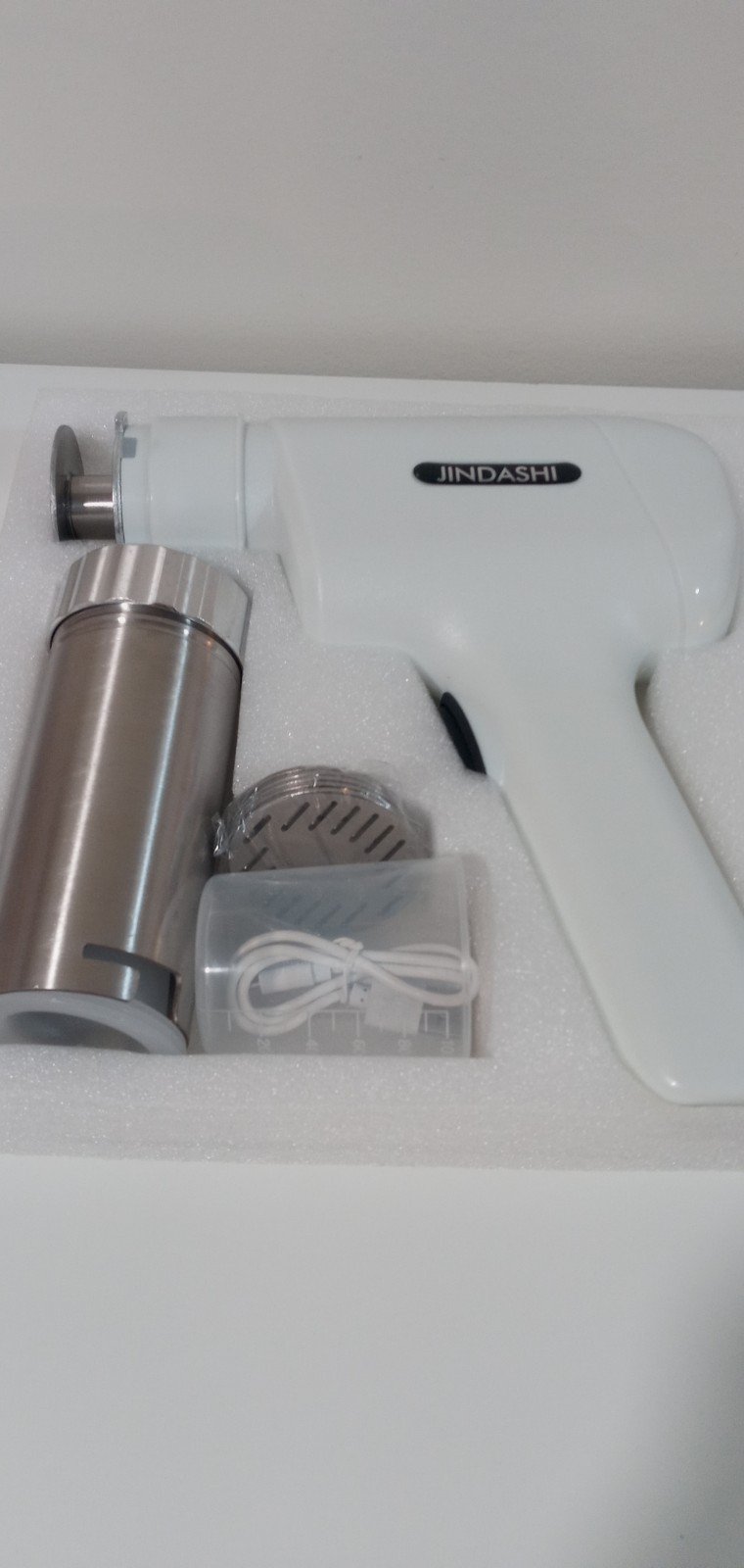 5-in-1 Electric Pasta Maker - Handheld, Portable & Cordless Noodle Machine