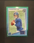 2025 Panini Donruss Optic Jaxson Dart Rated Rookie Green Velocity #273