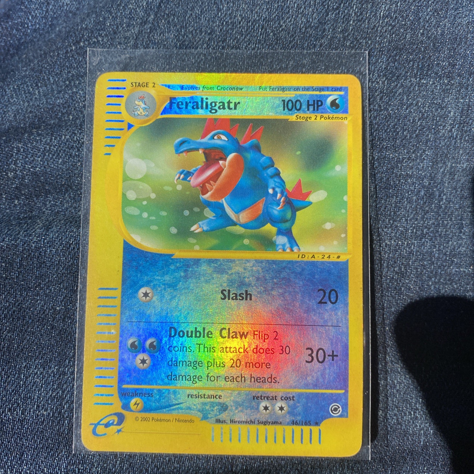 Feraligatr 046/165 Expedition Base Set Reverse Holo