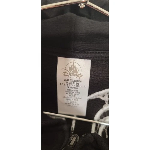 Disney Authentic Original Est.1971 Walt Disney World Black Hooded Jacket Size 3X image 5