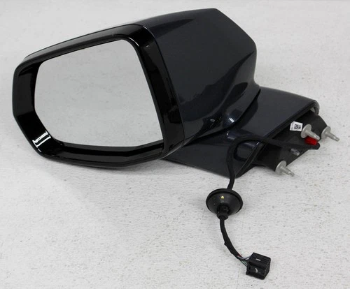 OEM Left Driver Side Mirror For Cadillac XT6 Sport Shadow Blue Scratched