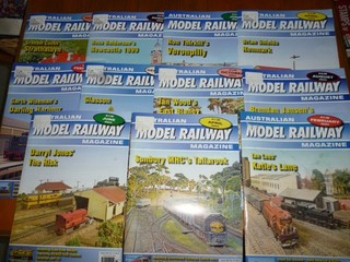 11 Model Train magazines: Australian Model Railway