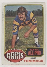 1976 Topps Tom Mack #110 HOF 0b50