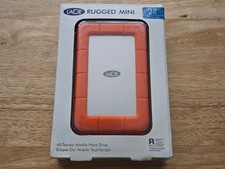 LaCie Rugged Mini 2TB USB 3.0 External Hard Drive LAC9000298 NEW