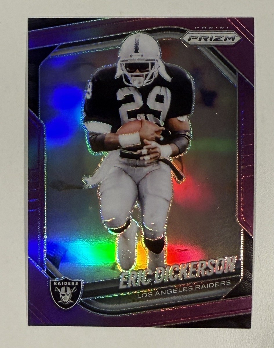Eric Dickerson 2025 Panini Prizm Purple Prizm /125 #83 HOF MINT | eBay