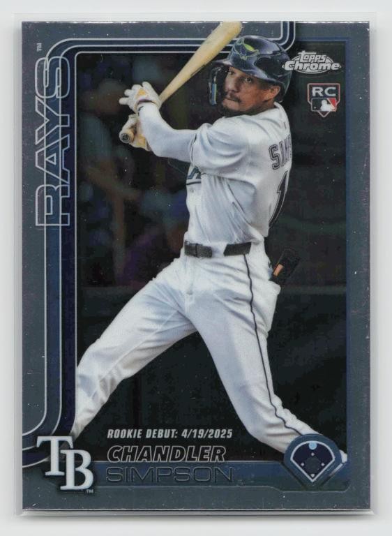 2025 Topps Chrome Update #USC17 Chandler Simpson RC