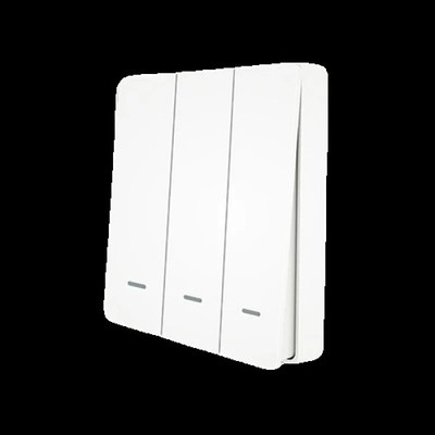 EU Standard Zigbee3.0 Tuya Smart Button Wall Switch Zero-Live Universal Voice