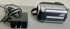 JVC Everio GZ-MG130U 30GB Hybrid HDD Camcorder 34xOptical Zoom Power Supply READ