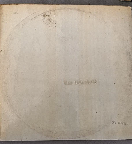 The Beatles White Album UK Stereo Vintage Vinyl Record No. 0308411