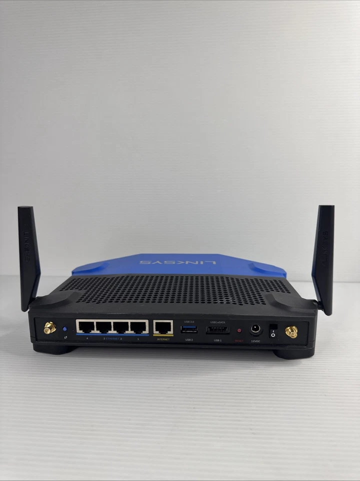 Linksys WRT1900AC V2 1300 Mbps 4 Port Dual-Band Wi-Fi Router *Read* Untested - Image 3 of 4