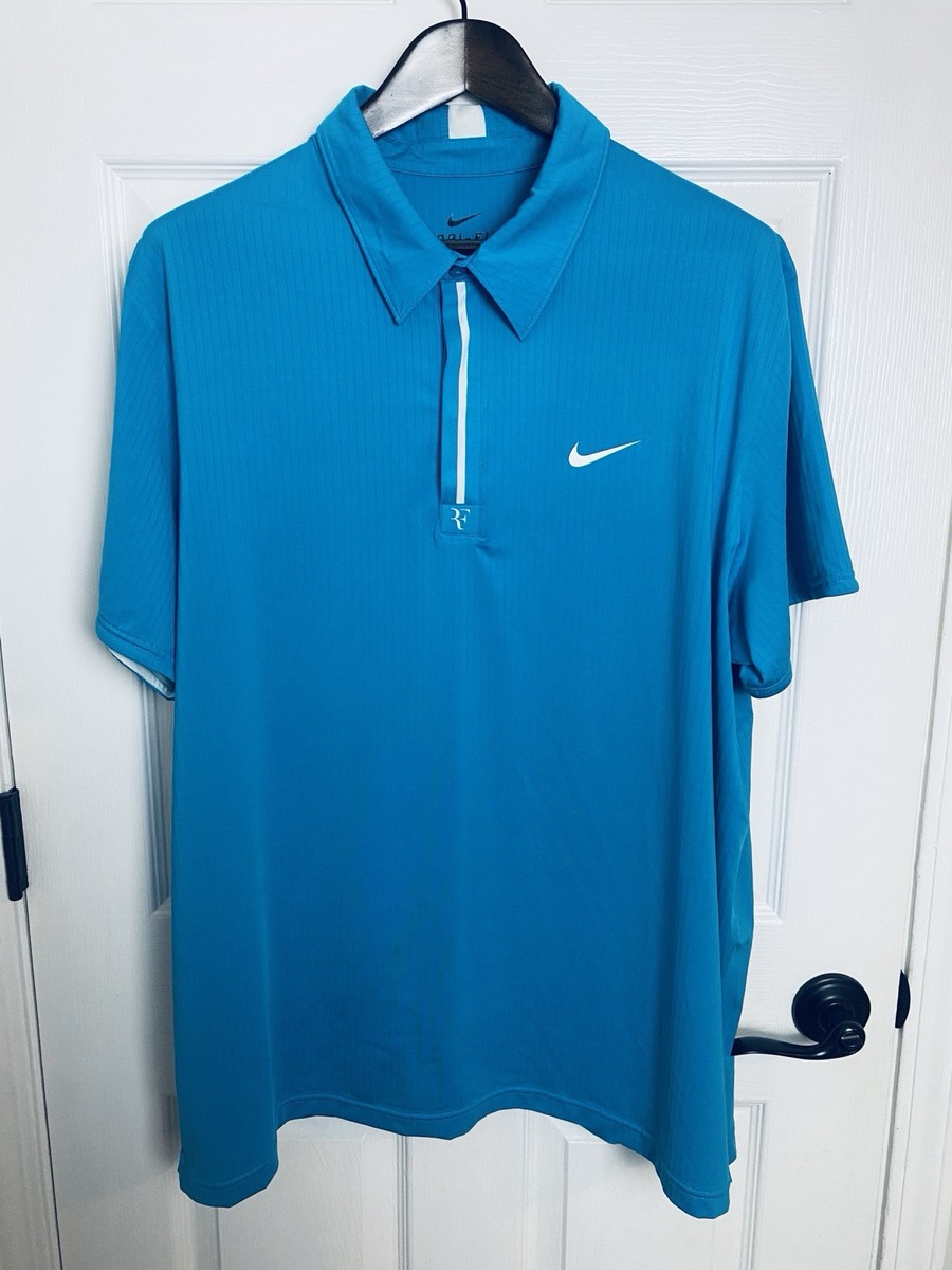 Nike Roger Federer RF 2010 Australian Open Tennis Polo Shirt XXL