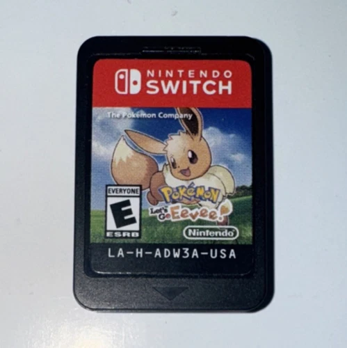 Nintendo Pokemon Let's Go Eevee Nintendo Switch Game Cartridge