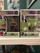 Invader Zim And Gir Funko Pops STILL IN BOX