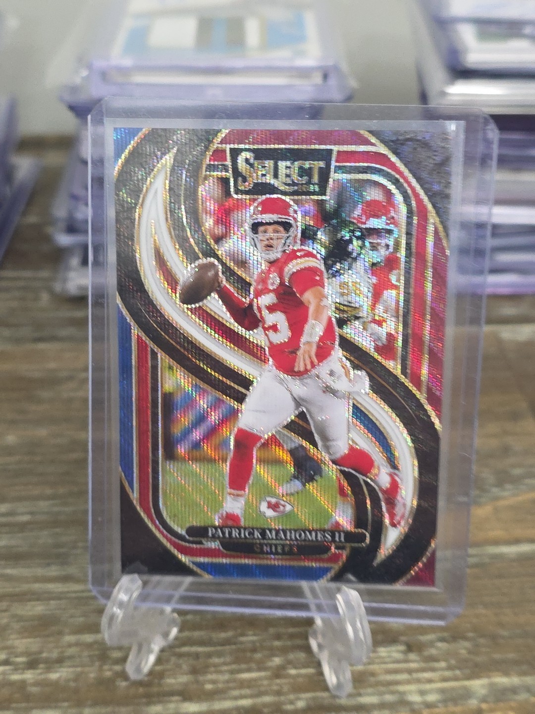 2024 Panini Select Premier Level Tri-Color Prizm /249 Patrick Mahomes II 16wc