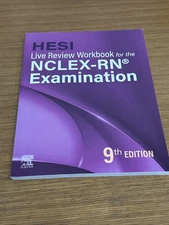 HESI Live Review Wkbk for the NCLEX-RN Examination 9th Ed 2025 UNUSSD/NO WRITING