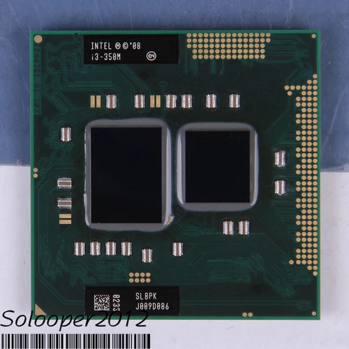 Intel Core i3-330M i3-350M i3-370M i3-380M i3-390M Socket G1 Processor - Picture 6 of 12