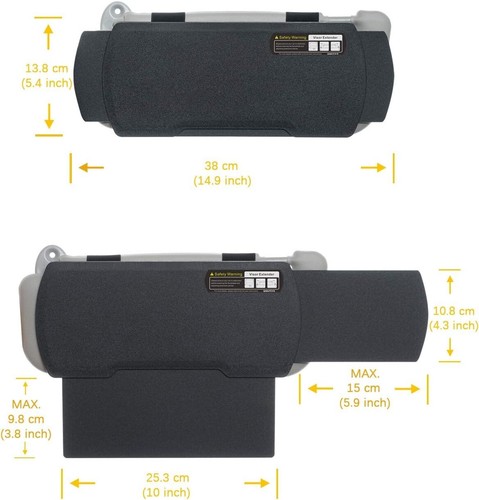 Car Visor Sunshade Extender, Window Shade, Anti-Glare Sun Blocker for Driver or - Picture 6 of 7